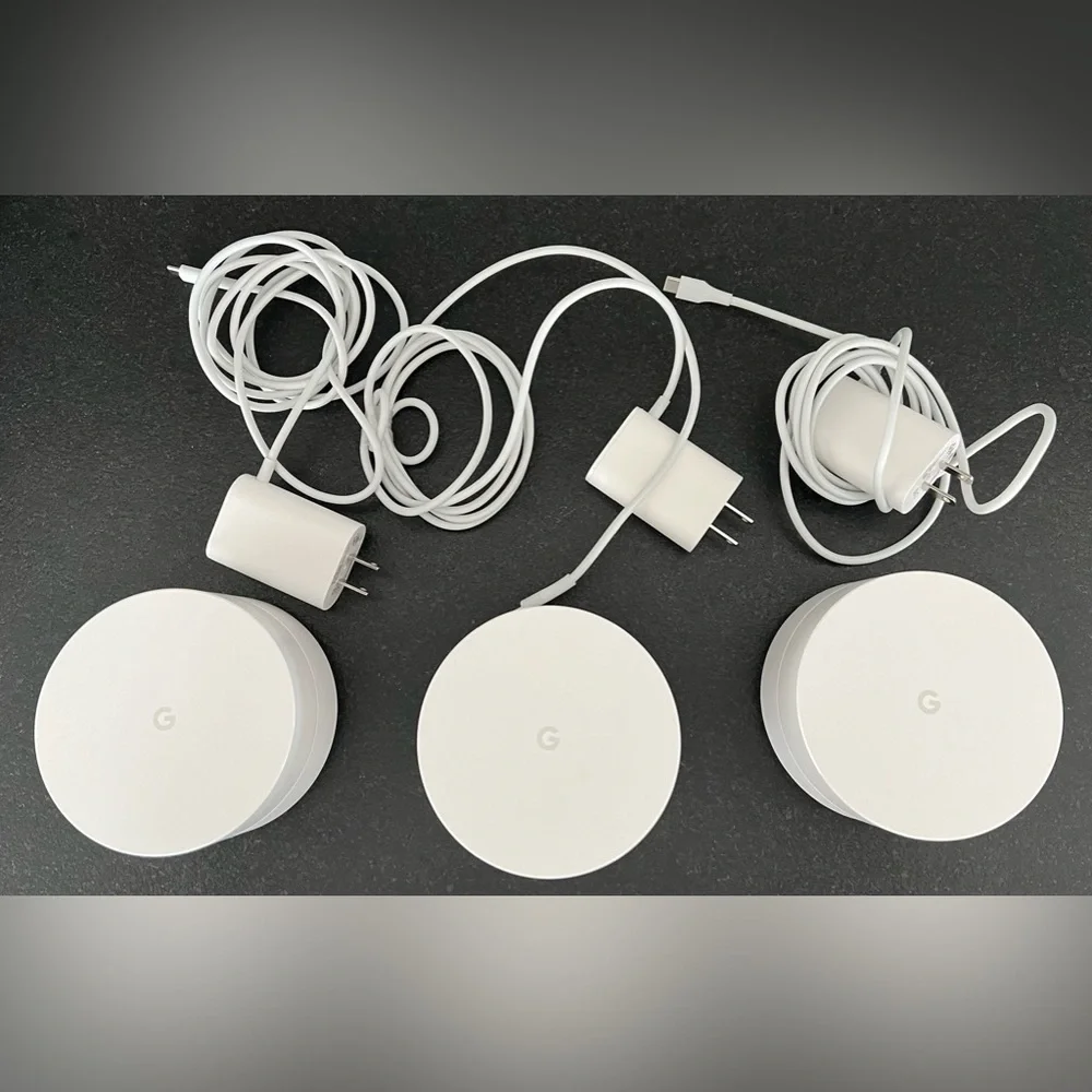 Google WiFi system, 3-Pack - Router Replace - Whole Home Coverage (NLS-1304-25)